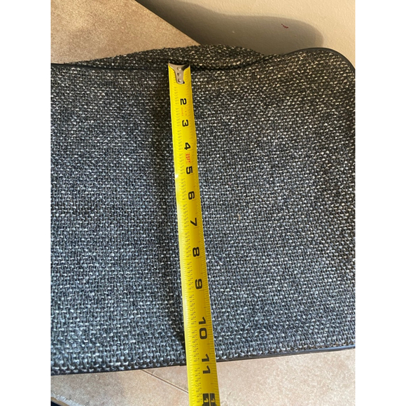 Vintage Jordache Tweed Carry On Travel Bag Old Money Classic Quiet Luxury Tote - Picture 9 of 10